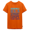 Grunewald Planet Earth - Teenager Premium T-Shirt - Orange