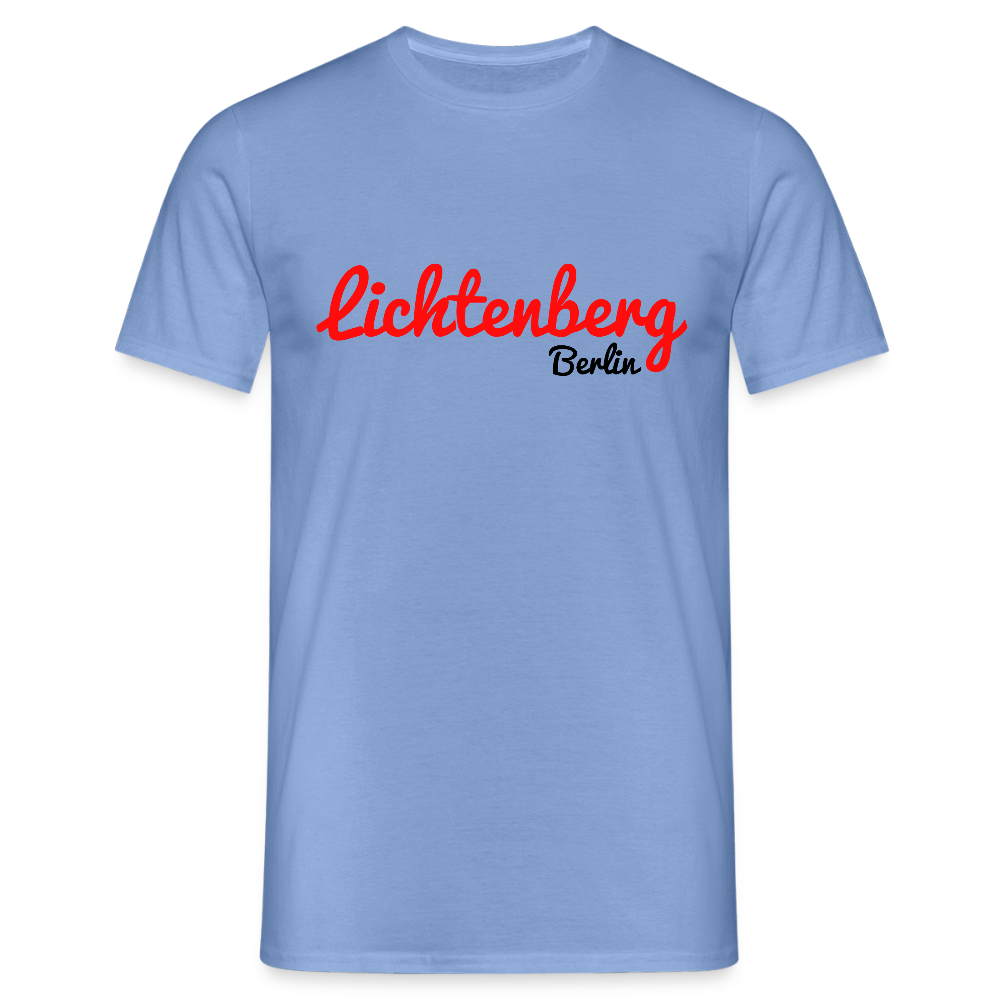 Lichtenberg Berlin - Männer Premium T-Shirt - carolina blue