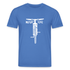 Motor icke - Unisex Bio T-Shirt - Achtsames Blau