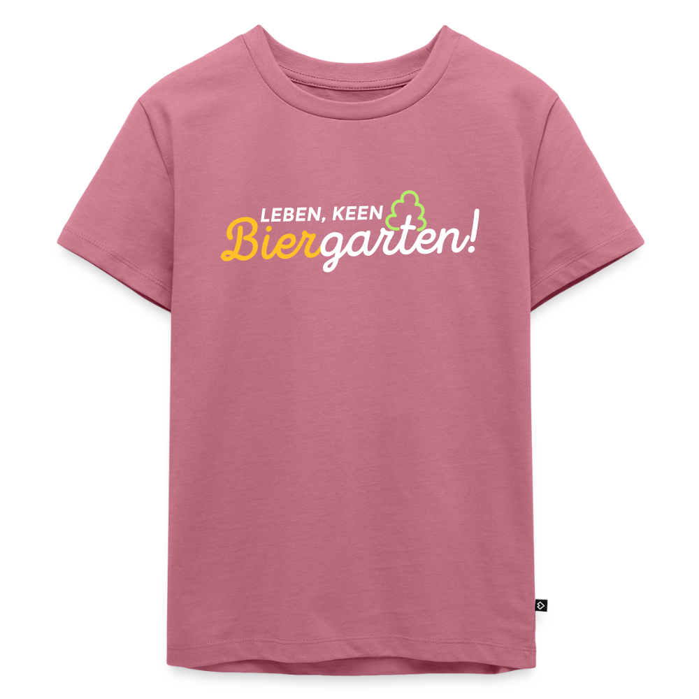 Leben, keen Biergarten! - Kinder Premium T-Shirt - Mauve