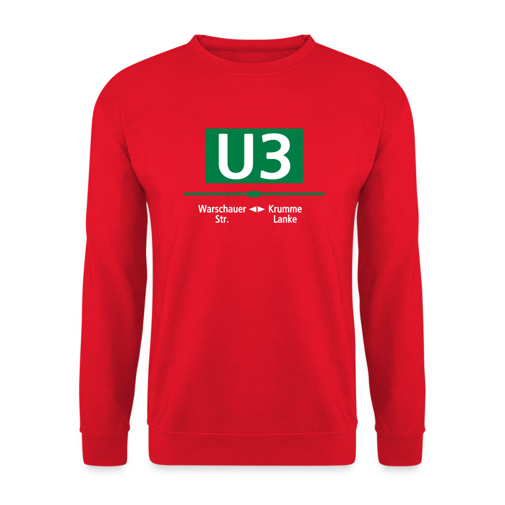 U3 - Unisex Pullover - Rot