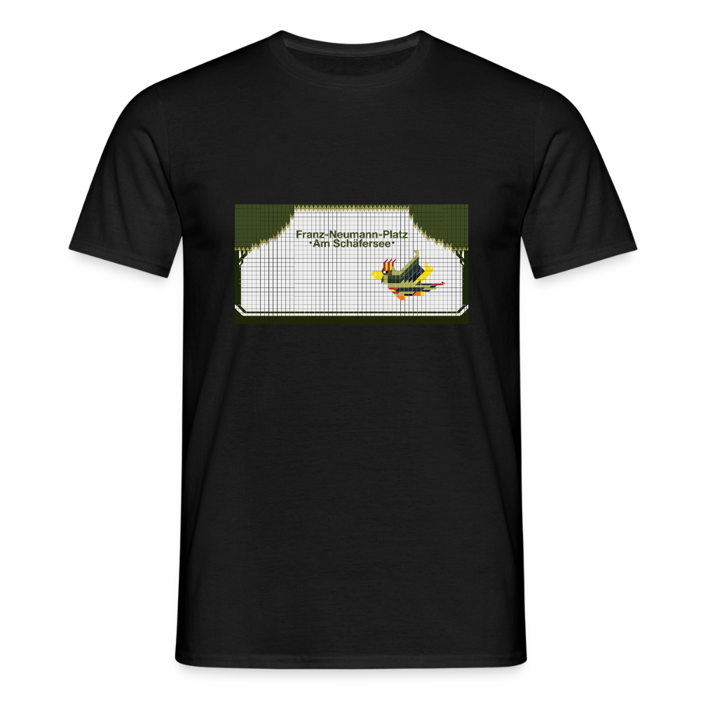Franz-Neumann-Platz - Männer Premium T-Shirt - Schwarz