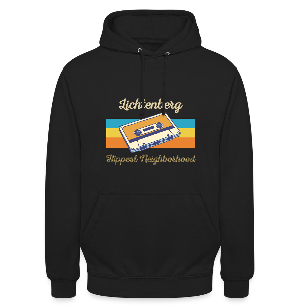 Lichtenberg Hippest Neighborhood - Unisex Hoodie - Schwarz