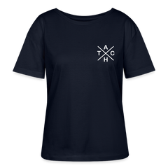 Tach X - Relaxed Rundhals Frauen Bio-T-Shirt