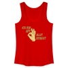 Ick bin uff allet jefasst - Frauen Bio Tank Top - Rot