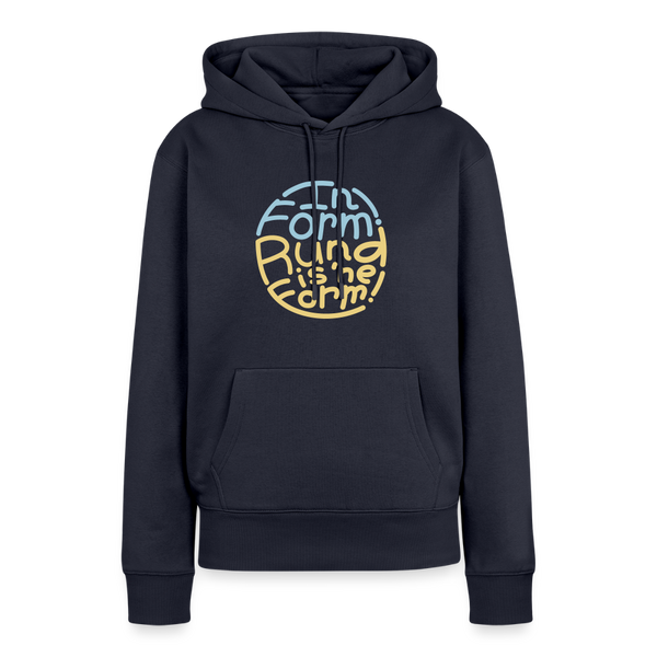 In Form! Rund is 'ne Form! - Frauen Premium Hoodie - Navy
