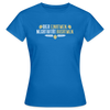 Bier einatmen, Negativität ausatmen. - Frauen Premium T-Shirt - Royalblau