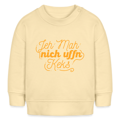 Jeh mah nich uffn Keks gelb - Baby Bio Pullover