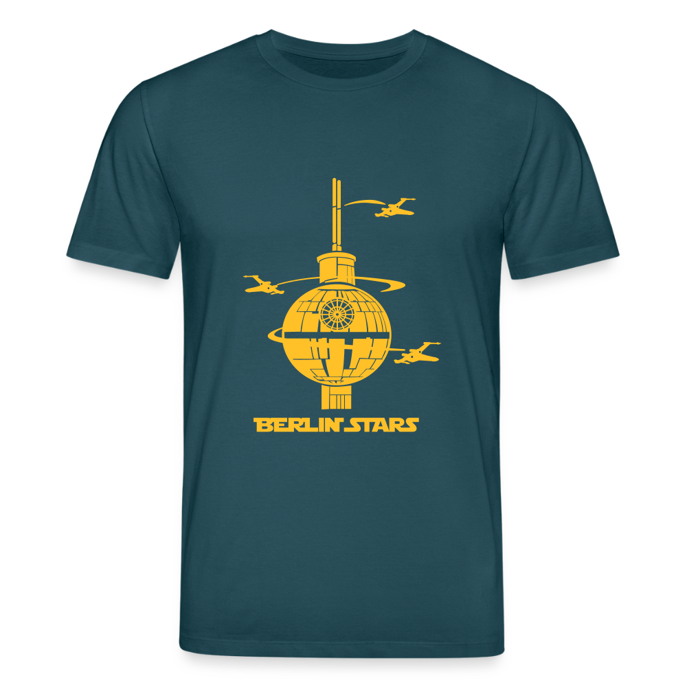 Berlin Stars - Unisex Bio T-Shirt - Dunkles Petrol