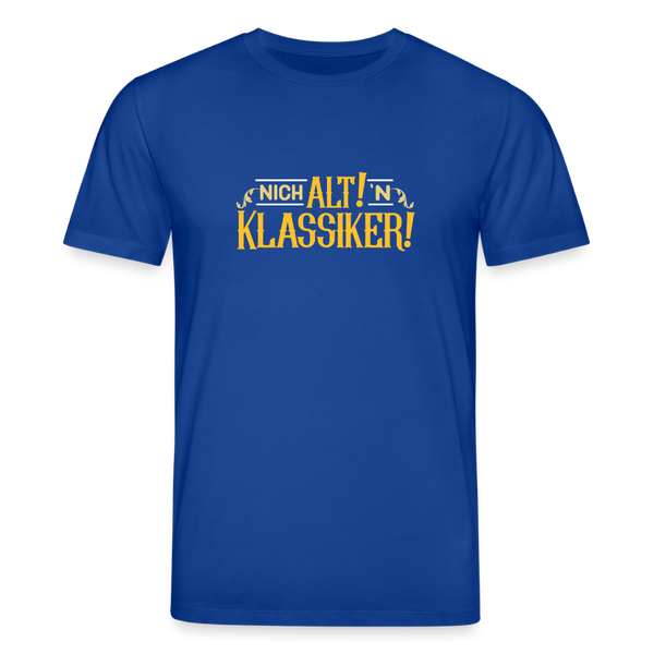 Nich alt! 'n Klassiker! - Unisex Bio T-Shirt - Dunkelblau