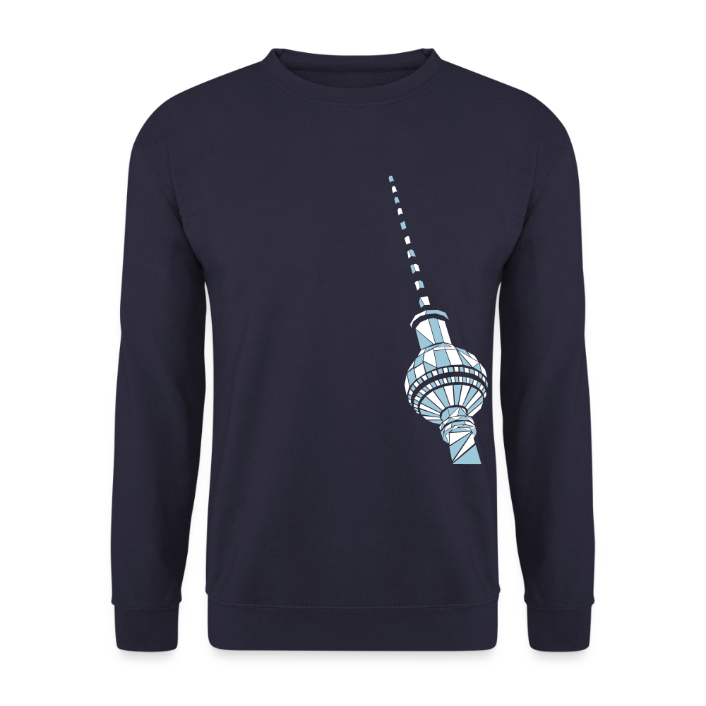 Fernsehturm Geometrie - Unisex Pullover - Navy
