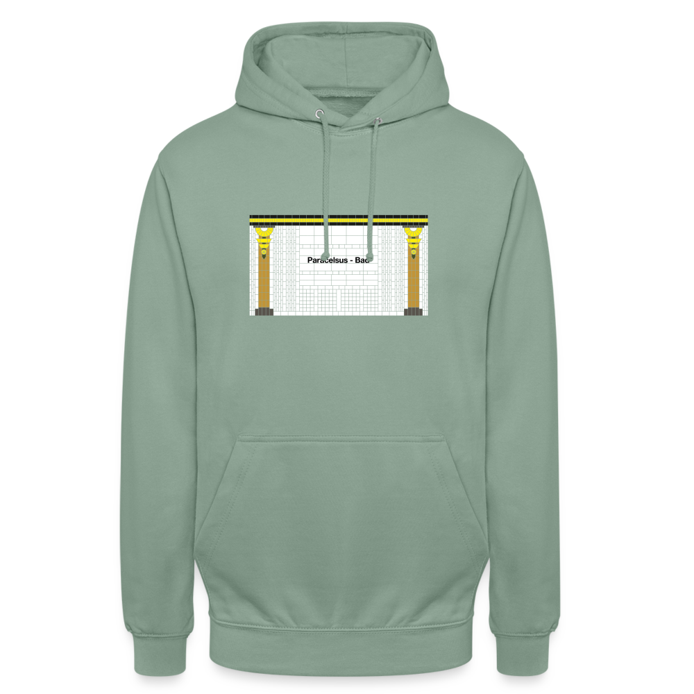 Paracelsus-bad - Unisex Hoodie - Graugrün
