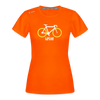 Berlin Hipster Bike - Frauen Sport-Shirt - Neonorange
