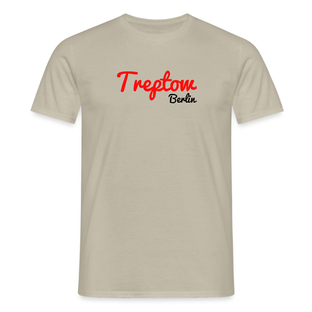 Treptow Berlin - Männer Premium T-Shirt - Sandbeige