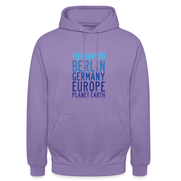Tiergarten Planet Earth - Unisex Hoodie - Lavendel