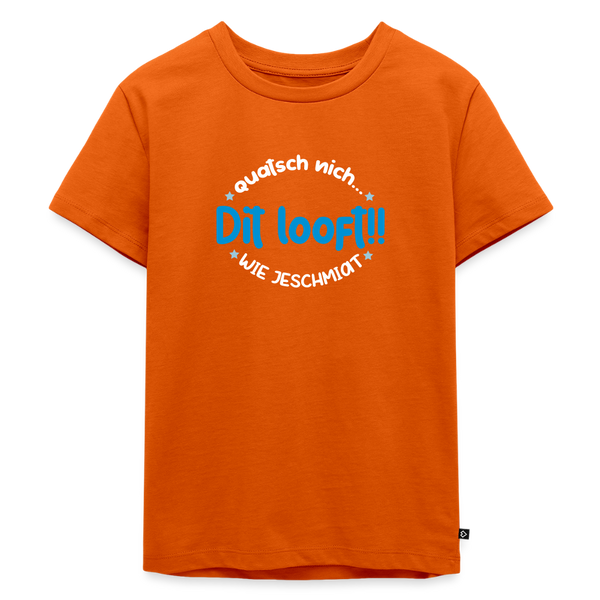 Dit Looft! - Kinder Premium T-Shirt - Orange 