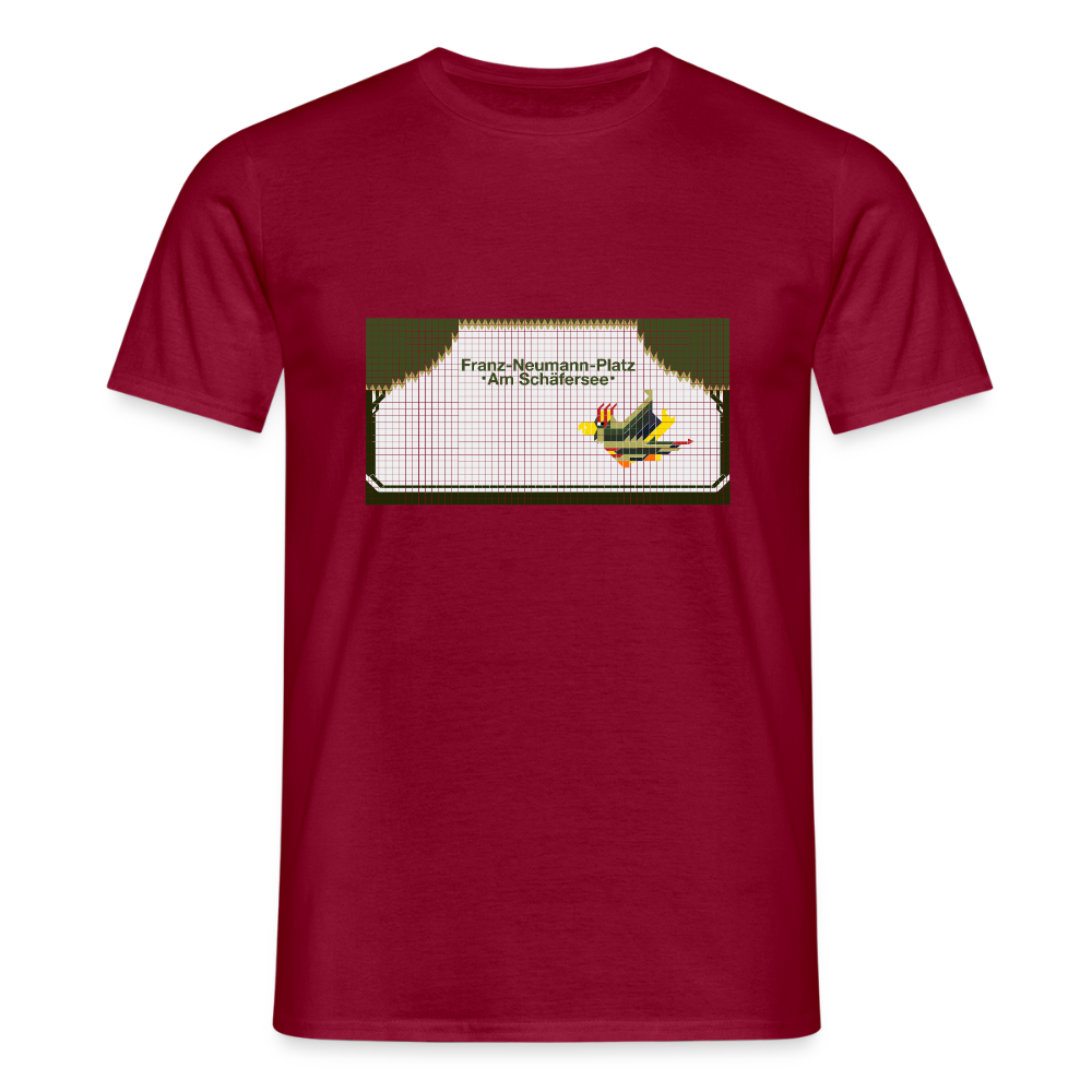 Franz-Neumann-Platz - Männer Premium T-Shirt - Ziegelrot