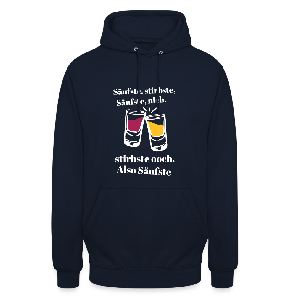 Säufste - Unisex Hoodie - Navy