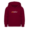 Leben, keen Biergarten! - Kinder Hoodie - Bordeaux