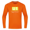 U1 - Männer Sport Langamshirt - Neonorange