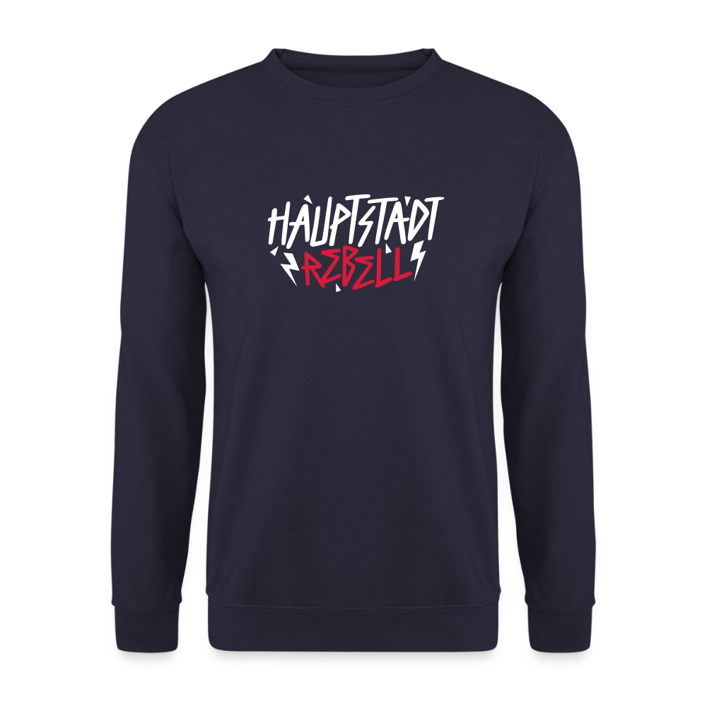 Haupstadt Rebell - Unisex Pullover - Navy