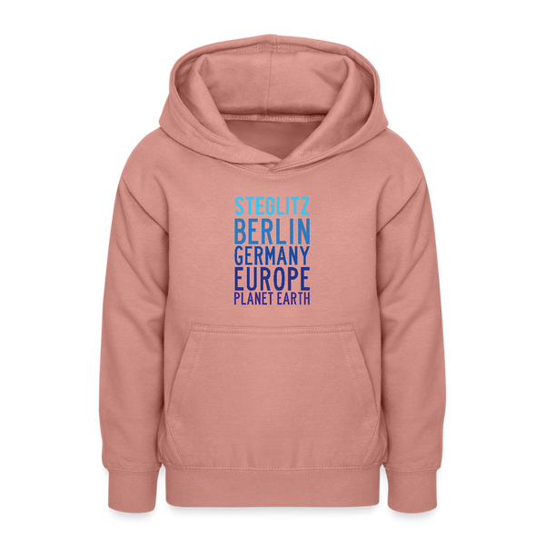 Steglitz Planet Earth - Teenager Hoodie - Altrosa