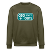 030 statt 0815 - Unisex Bio Sweatshirt - Khaki