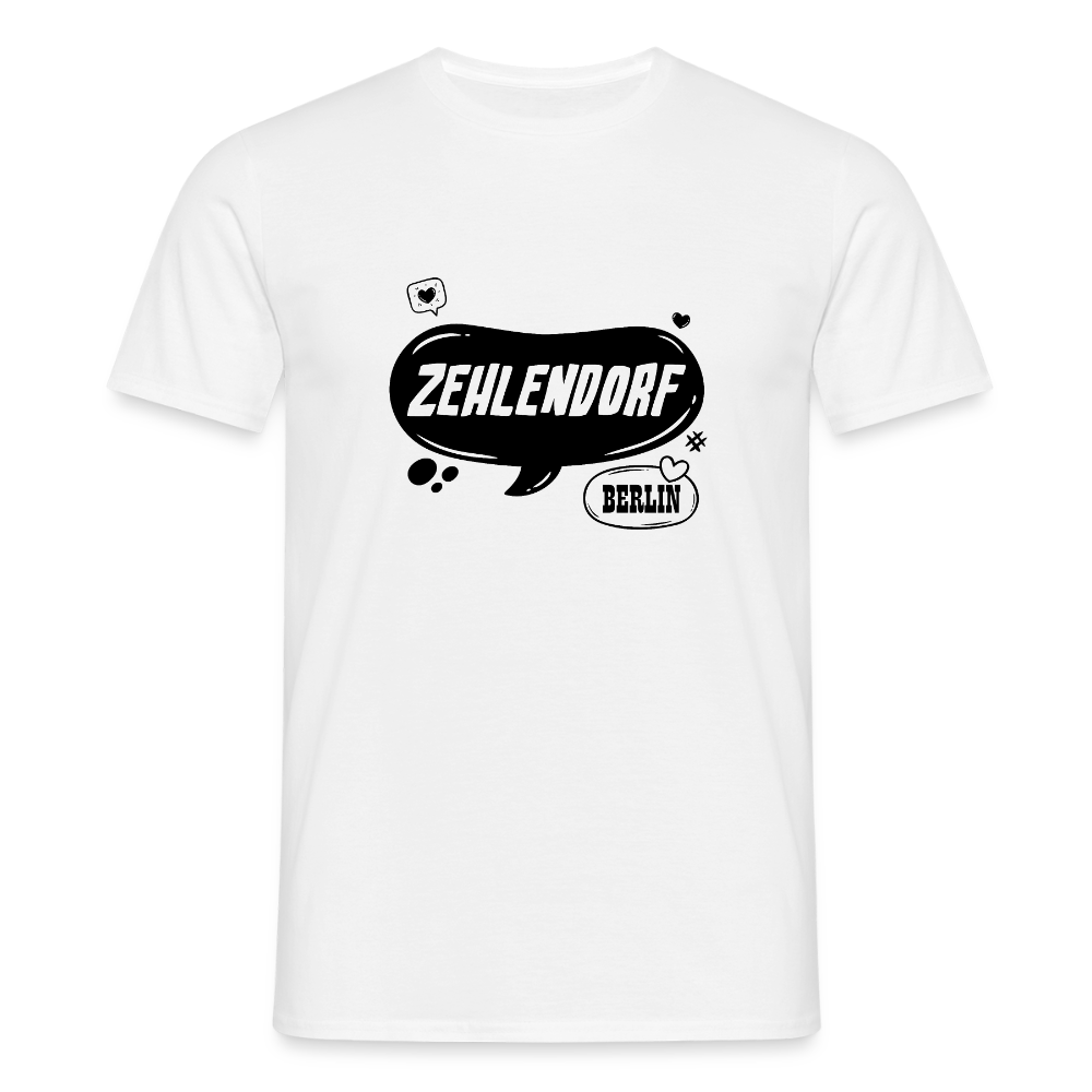 Zehlendorf Berlin - Männer Premium T-Shirt - Weiß