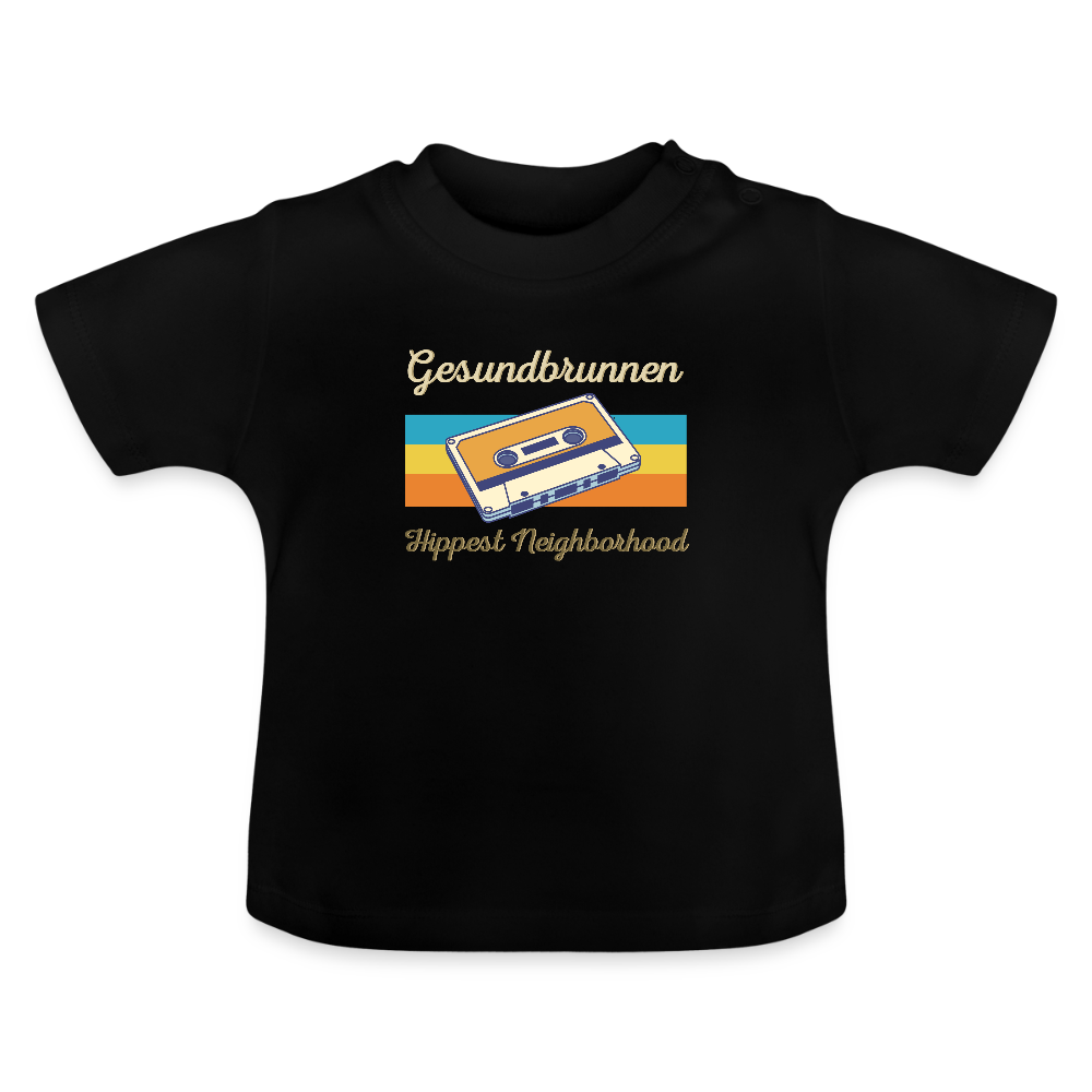 Gesundbrunnen Hippest Neighborhood - Baby T-Shirt - Schwarz