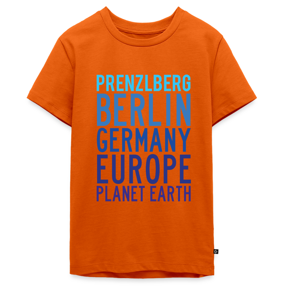 Prenzlberg - Planet Earth - Teenager Premium T-Shirt - Orange