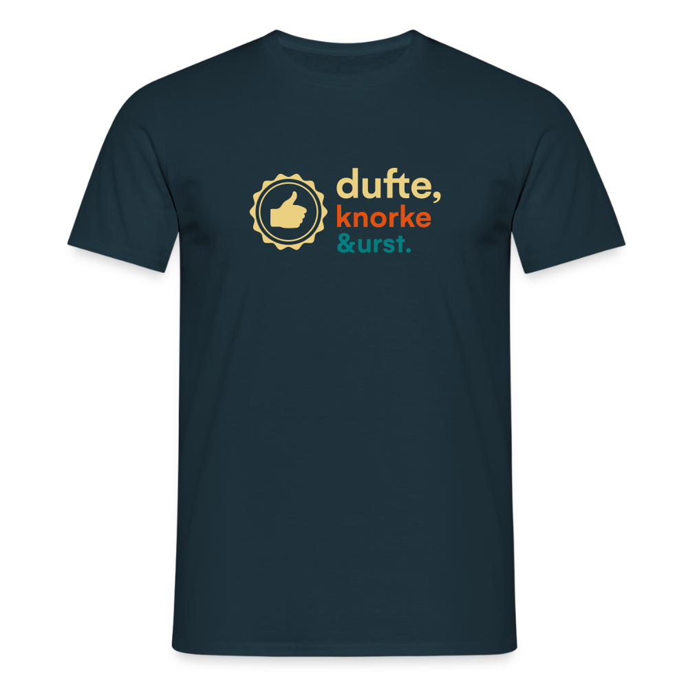 Dufte, Knorke, Urst - Männer Premium T-Shirt - Navy