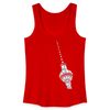 Fernsehturm Geometrie - Frauen Bio Tank Top - Rot