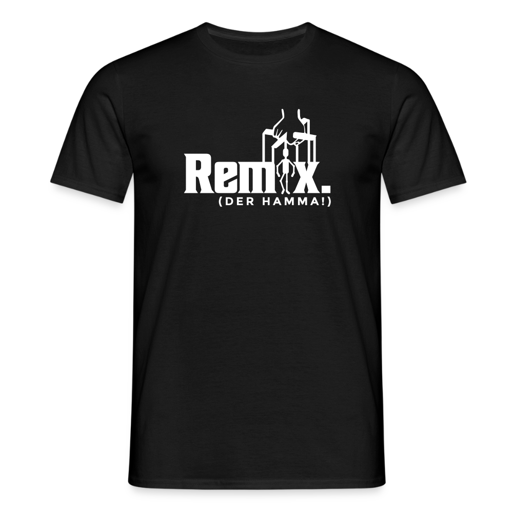 Remix. - Männer Premium T-Shirt - Schwarz