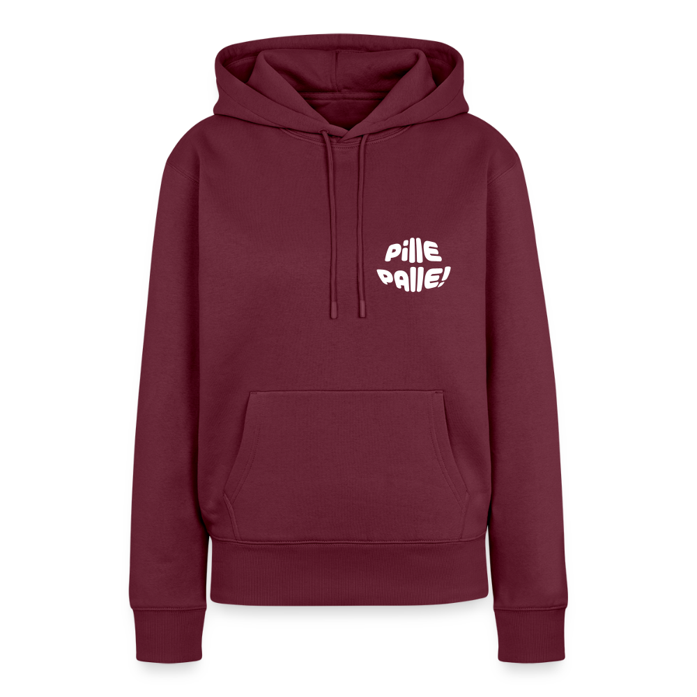 Pille Palle - Frauen Premium Hoodie - Burgunderrot