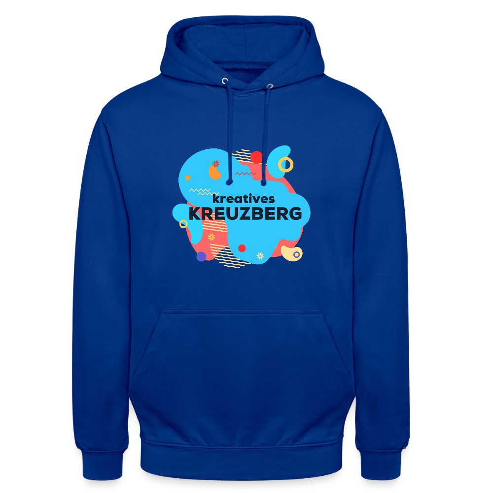Kreatives Kreuzberg - Unisex Hoodie - Royalblau