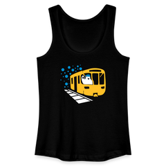 Bär in U-Bahn Kommt - Frauen Bio Tank Top