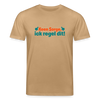 Keene Sorge, ick regel dit! - Unisex Bio T-Shirt - Karamell