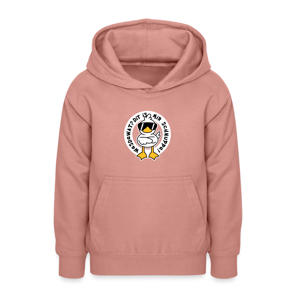 Wesdewat? - Teenager Hoodie - Altrosa