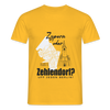 Zypern oder Zehlendorf - Männer Premium T-Shirt - Gelb