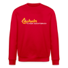 Lächeln is keen Jesichtsbruch - Unisex Bio Sweatshirt - Rot