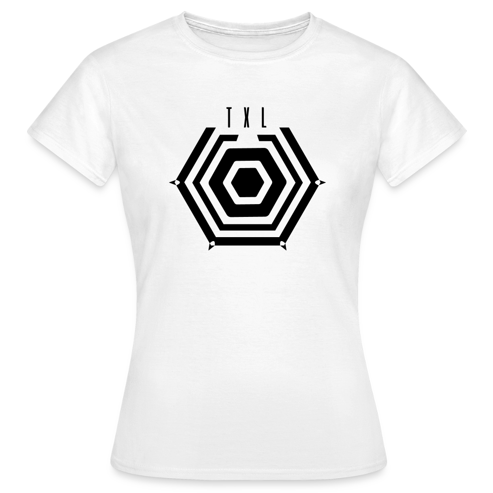 Tegel TXL Umrisse - Frauen Premium T-Shirt - Weiß