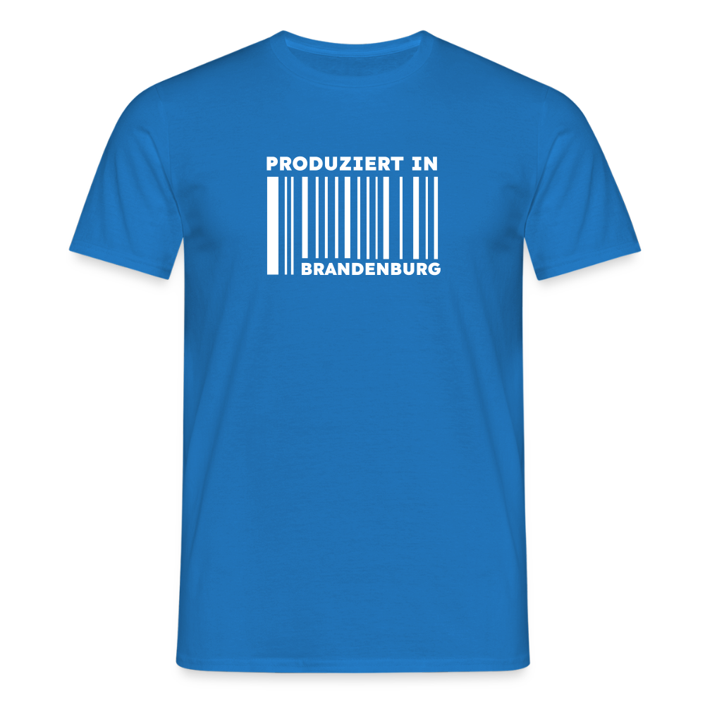 PRODUZIERT IN BRANDENBURG - Männer Premium T-Shirt - Royalblau