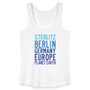 Steglitz Planet Earth - Frauen Bio Tank Top - Weiß