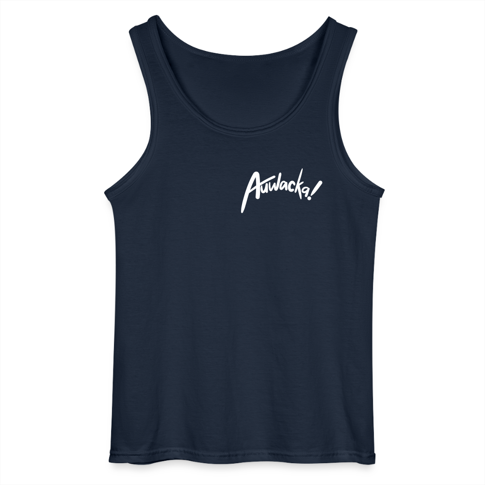 Auwacka! - Männer Tank Top - Navy