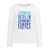 Spandau Planet Earth - Teenager Langarmshirt - Weiß