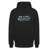 Bevor du fragst - Unisex Hoodie - Schwarz