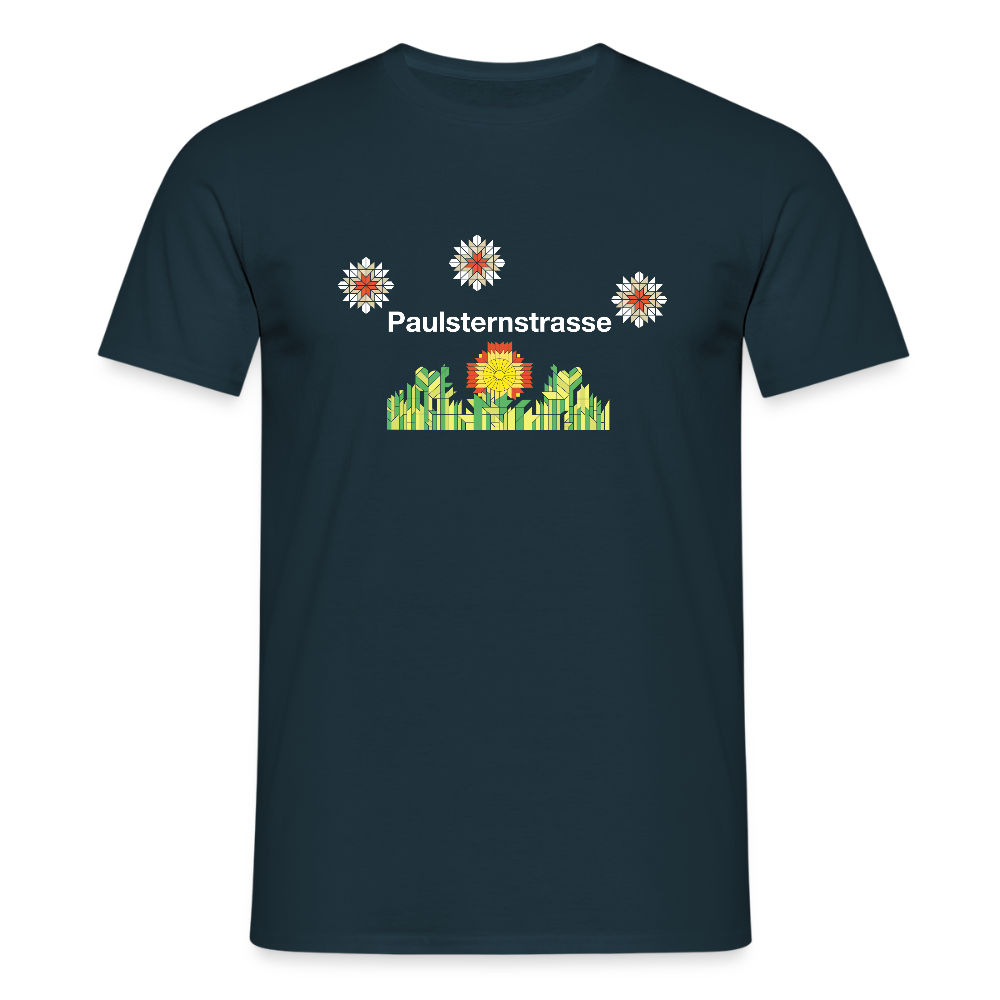 Paulsternstrasse - Männer Premium T-Shirt - Navy