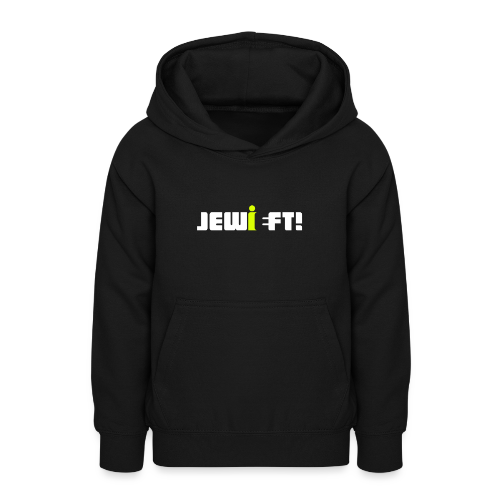 Jewieft! - Teenager Hoodie - Schwarz