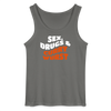 Sex, Drucks & Currywurst - Männer Tank Top - Anthrazit