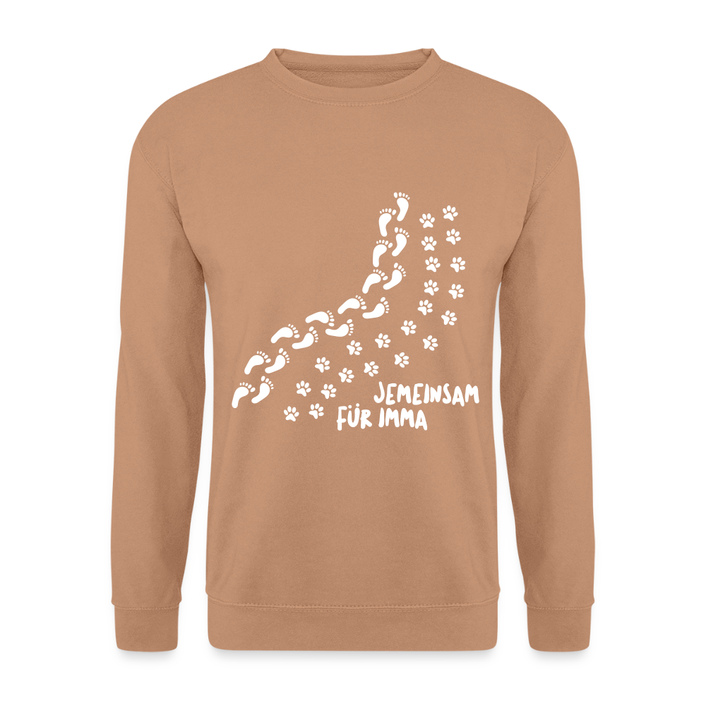 Jemeinsam Für Imma - Unisex Pullover - Mocca